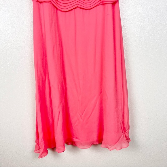 NWT Tadashi Shoji Light Coral Dress - Picture 5 of 12